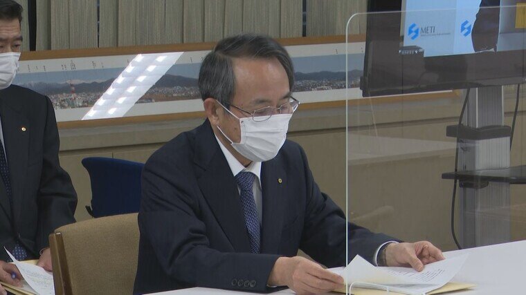 2023年末までに候補地提示を約束した森本前社長 2021年2月.jpg