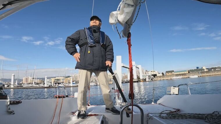 83歳の海洋冒険家今春にヨットで世界最高齢で『単独無寄港