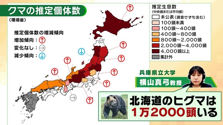 クマ被害」増加！ 学習能力が高いクマ 餌付けは「殺人ほう助と同じ