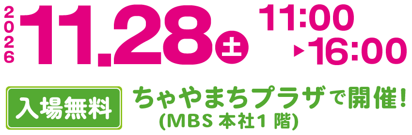 2026年11月28日(土) 