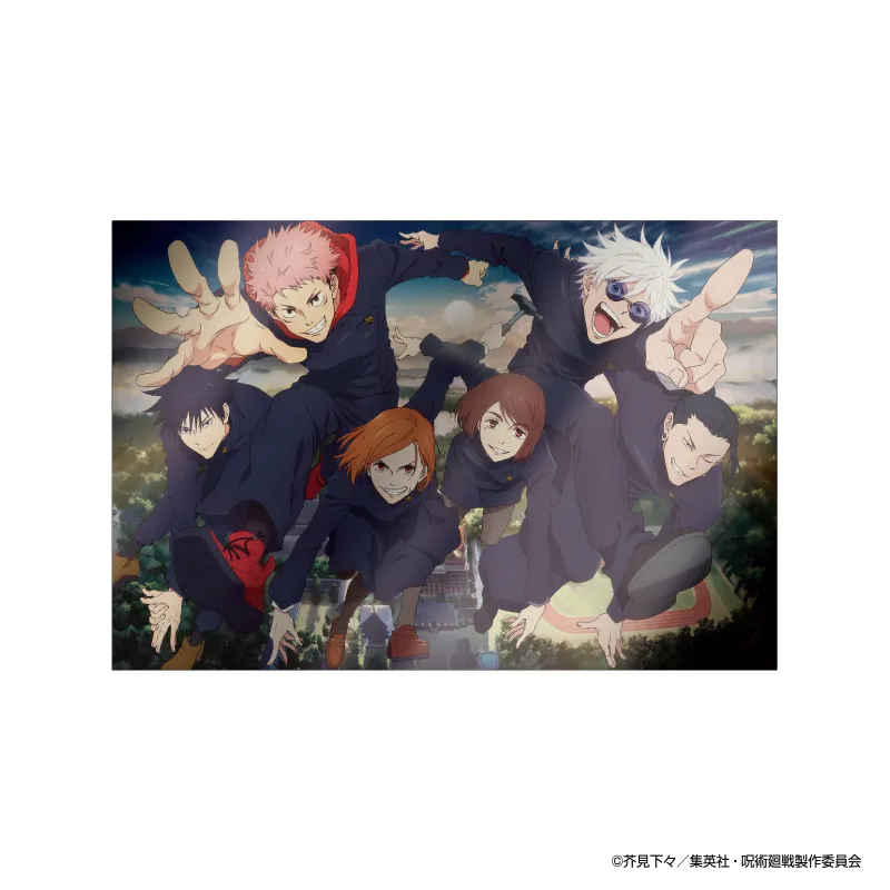 メタリックポストカード展覧会キービジュアル