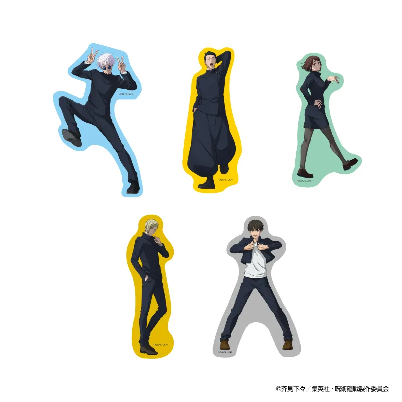 懐玉・玉折ブラインドダイカットステッカー