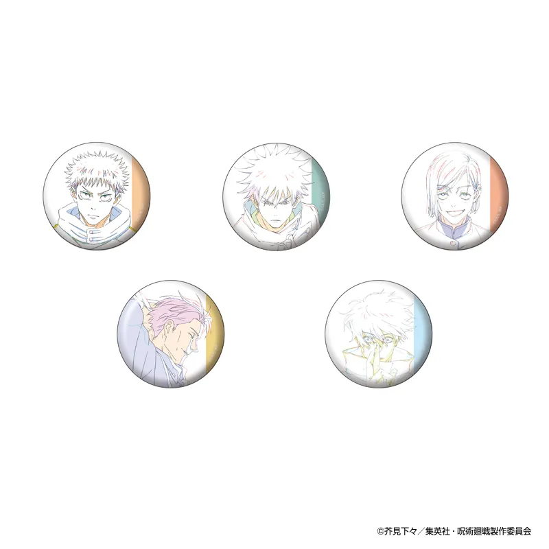 ブラインド原画缶バッジ 渋谷事変(全5種)