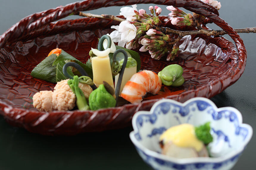松山閣松山の京料理ランチ