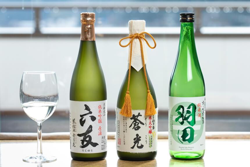 羽田酒造のテイスティング