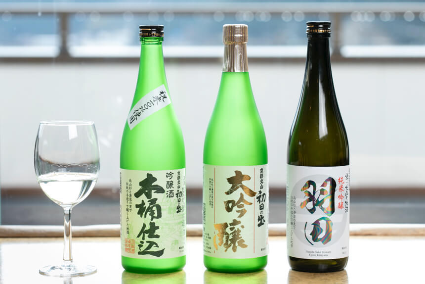 羽田酒造のテイスティング