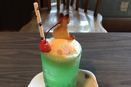 Villa Buonoの「ねこねこクリームソーダ」