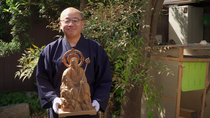 「阿弥陀来迎の具現化」に挑戦する現代の仏師・三浦耀山