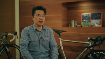 自転車フレームビルダー・小西栄二