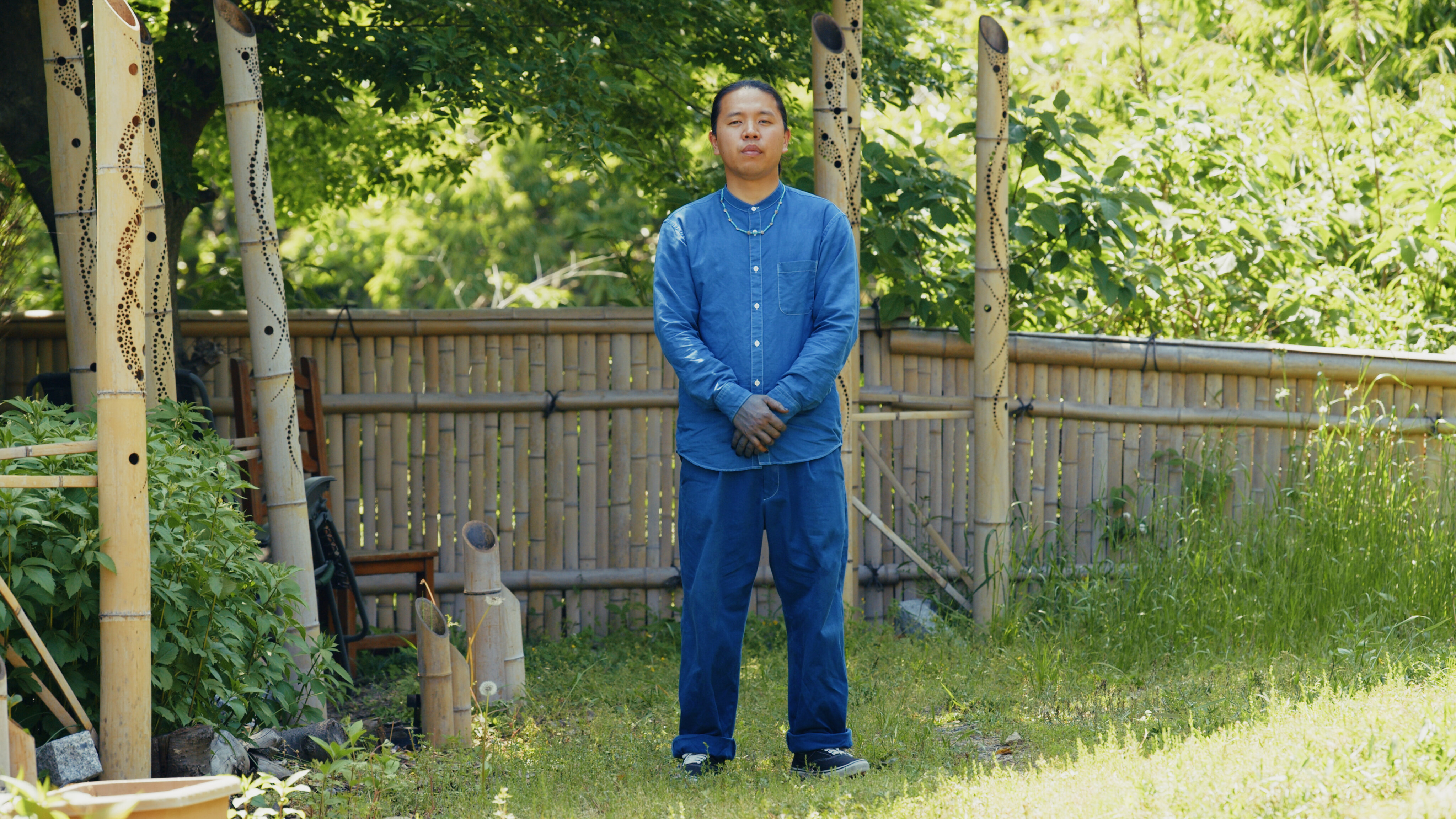 京藍染師・松﨑陸