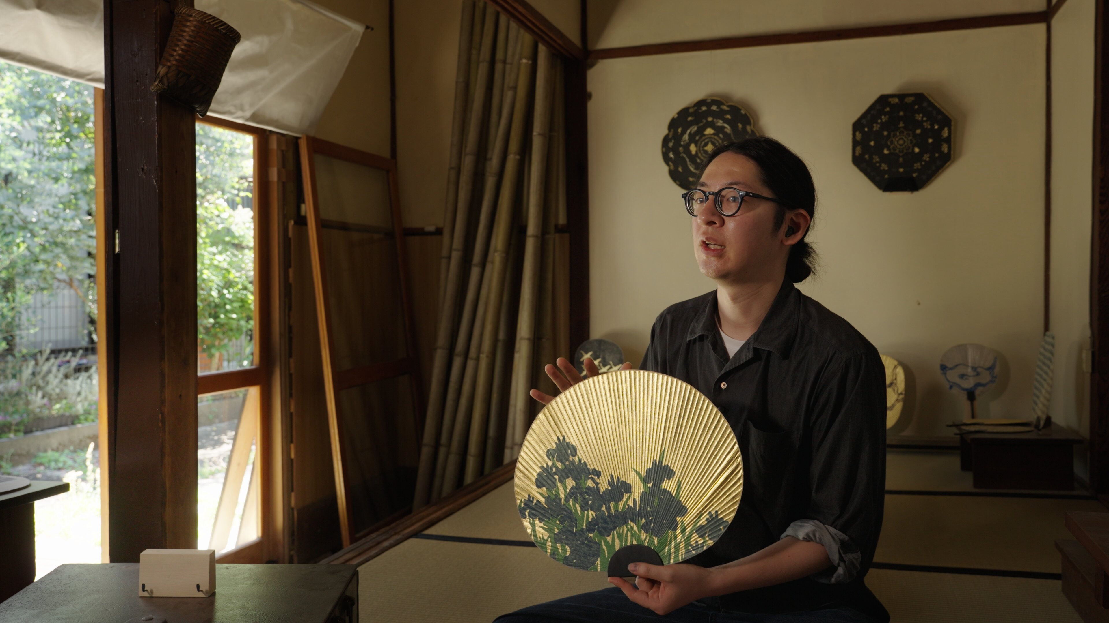京うちわ職人・蜂屋佑季
