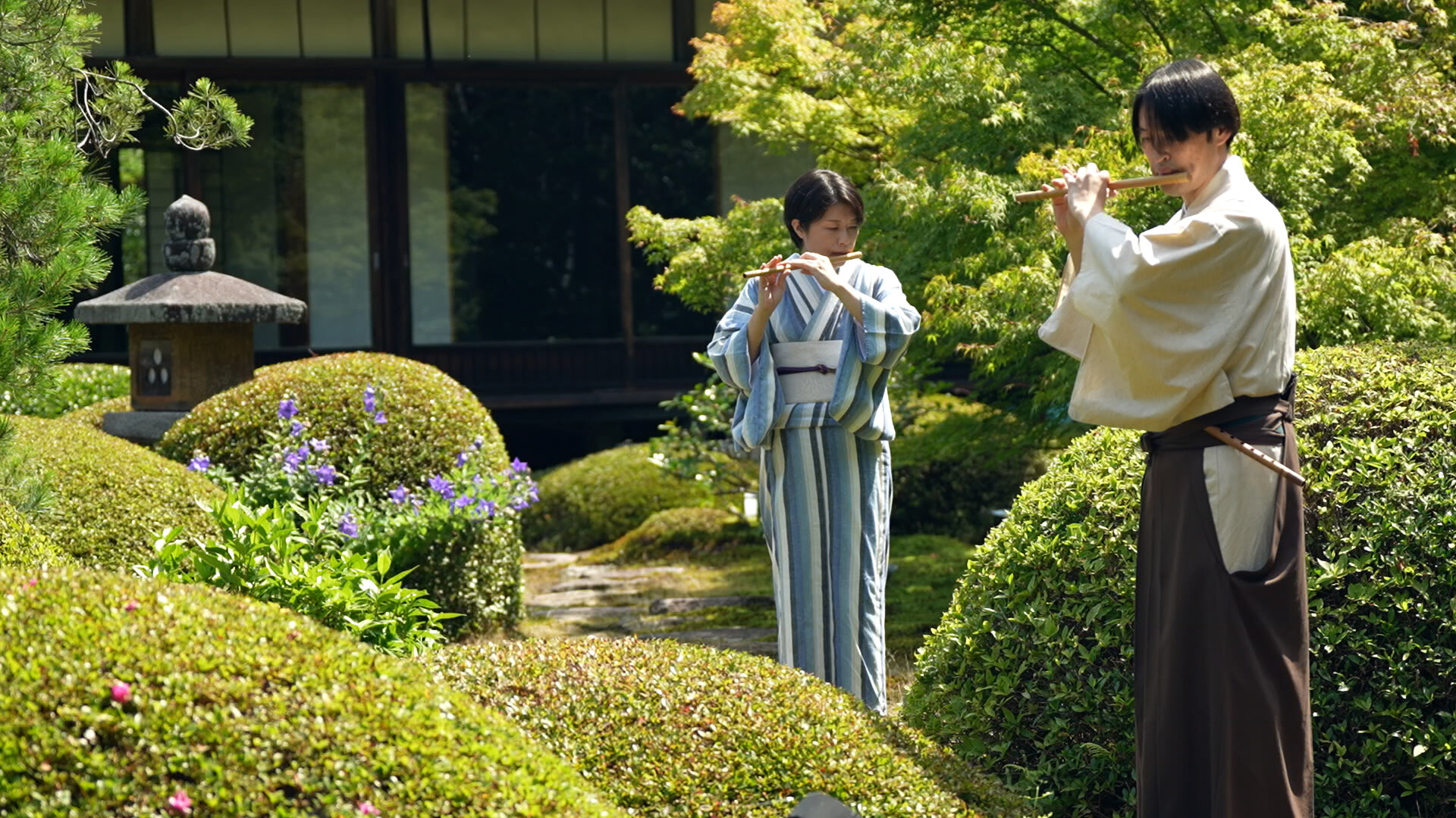 篠笛奏者・森田玲＆森田香織