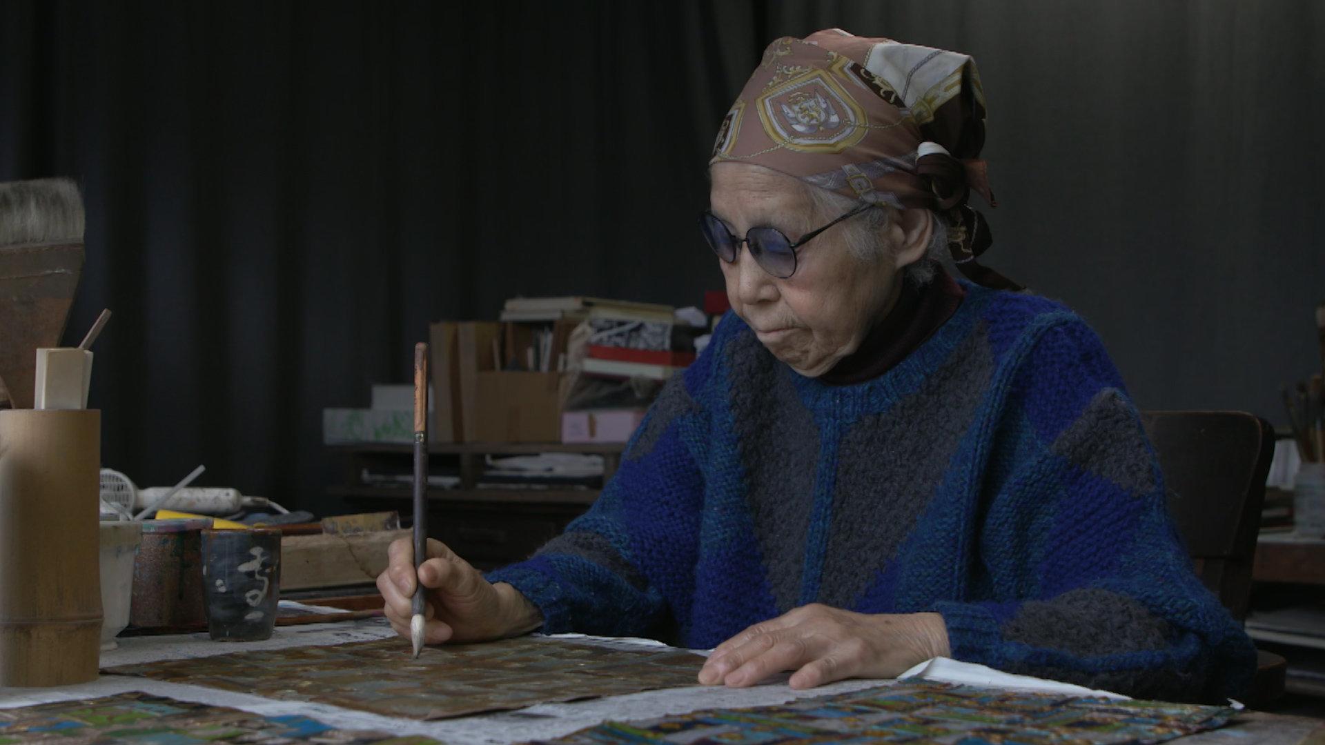 金唐革職人 徳力康乃（93歳）｜ガラス工芸作家 徳力竜生｜テレビ番組