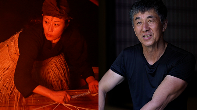 鵜匠・江﨑洋子×「山城萱葺」・山田雅史