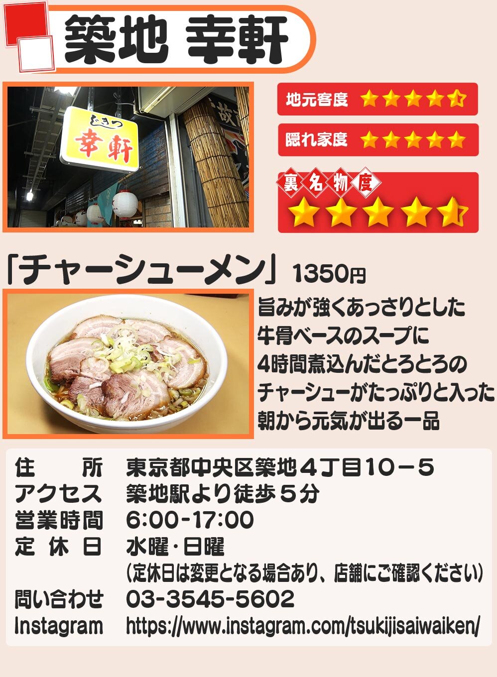 築地 幸軒