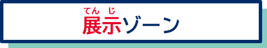 展示ゾーン